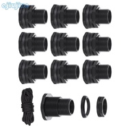 cc Garden Hose Adapter 3 4Inch GHT Plastic Hose Fitting With Thick Rubber Washer