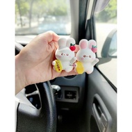 Hana Bunny Car clip diffuser/aroma stone diffuser