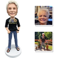 Personalized Custom Bobbleheads | Fully Customized Figures | One Person Sculpture Based on Your Phot