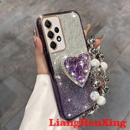 Casing SAMSUNG a13 5g a13 4g samsung a32 4g samsung a32 5g samsung a23 5g phone case Softcase Silicone Cover new design luxury Airbag bracket for girl with holder SFQNZJ01