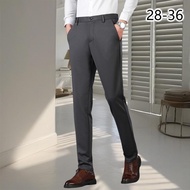 Seluar lelaki korean version slim fit, soft, comfortable, minimalist, fashionable, versatile, trendy