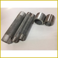 ¤ ◹ ✾ GI pipe fittings nipple GI GALVA IRON Nipple