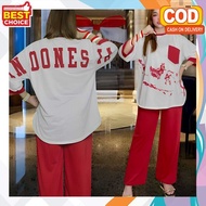 MERAH One Set 17 August Zumba Suit Setcelan Girls Girls 17 An Merdeka Hut Ri 80Th Latest 2025 Indepe