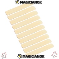 MAGICIANOK 10pcs ​Bb Clarinet Reed​, Strength 3.0​ ​B Flat Pitch​ ​Clarinet Reed​, ​Thinner Reed Tip