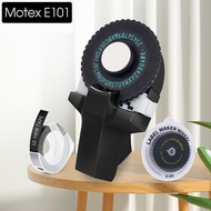 3D Embossing Typewriter Motex E101 Label Maker Manual Label Printer Compatible Dymo Printer Labels f