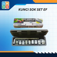 Socket Wrench Set 8-24mm 10 Pcs / Socket Wrench Set G1283