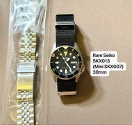 Rare 38mm ‼️SEIKO SKX013 7S26-0030 Automatic Men's Diver 200m Watch 精工潛水錶 mini SKX007 baby SKX 細MM 中