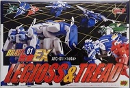 ++全新 CMS BRAVE 合金 EX 機甲創世紀 太空戰神 LEGIOSS & TREAD AFC-01I