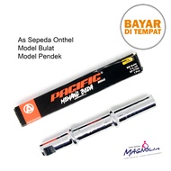 As Tengah Sepeda Onthel Model Bulat BB Axle Sepeda Onthel