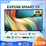 Smart TV 32 inch Android 11.0 TV 4K Ultra HD LED Murah Television Built-in TV box WiFi Dolby Vision Dolby Audio Digital TV 5-year Warranty
