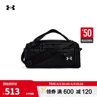 安德玛（UNDERARMOUR）CORDURA男女同款情侣训练运动旅行双肩背包1369217 黑色001 均码