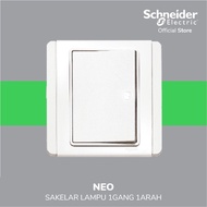 Schneider Electric Neo 1 Gang 1 Way Light Switch - E3031H1_Ewww_G3