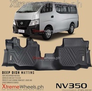 Nissan Nv350 Urvan / Premium 2015 to 2025 5D Thick Thailand Made Deep Dish Floor Matting ( Nv350 Acc