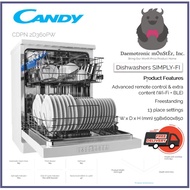 Candy CDPN 2D360PW Brava 13 Place Settings Dishwashers SIMPLY-FI