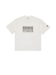 REEBOK Classic Letter เสื้อยืดผู้ใหญ่