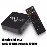 MXQ PRO 5G ANDROID 10.1 TV Box 16GB RAM - 256GB ROM 4k HD Smart Media Player Box