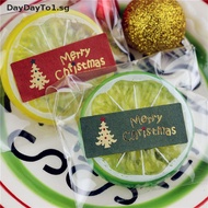 DAYDAYTO 100Pcs Merry Christmas package Seal Sticker Christmas Tree Gift Label Sticker SG