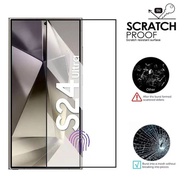 Tempered Glass Samsung S24 Ultra / S24Ultra Full Cover Black List