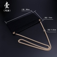 กระเป๋าสะพายไหล่แบบสะพายข้างสายโซ่ YSL Saint Laurent กระเป๋าถือแบบมีซิป กระเป๋าใส่โทรศัพท์มือถือแบบล