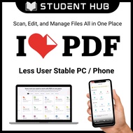 ILOVEPDF PDF Editor Pro Original Account 1 YEAR PDF Converter