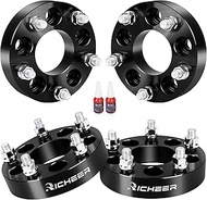 4PCS 1.25"(31.75mm) Wheel Adapters 5x4.5 to 5x5 for JK WK WJ XK Wheels on XJ KJ ZJ KK TJ YJ, 5x114.3