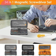 Ratchet Screwdriver Repair Tool Set with Detachable Handle 34 in 1 Magnetic Screwdriver Set  SHOPCYC