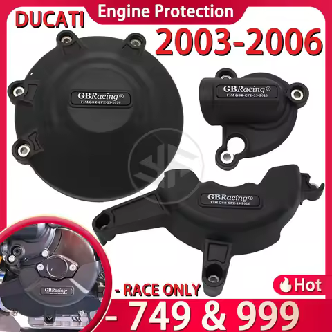 For DUCATI 749 & 999 2003 2004 2005 2006 RACE ONLY Motorcycle Accessories GB Racing Secondary Engine
