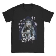 Disney Corpse Bride Emily Roses & Altar Crew Neck Cotton T-shirt - Unisex Gift | SDC1