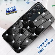 Softcase Glass Kaca SAMSUNG M15 (5G) - Case Handphone SAMSUNG M15 (5G) [T34]