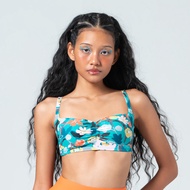 FIORI VIRIDIAN RUCHED BRA