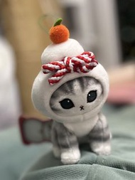 包順豐站日版Mofusand貓貓新年鏡餅公仔掛飾