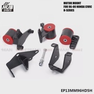 For 1996-2000 HONDA CIVIC EK H22A H22 H23 H-SERIES Jdm ENGINE MOTOR SWAP MOUNTS EPMAN HU-EP13MM96HD5