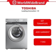 Toshiba TW-BL85A2M(SS) T11 7.5KG Origin Inverter Front Load Washing Machine / Washer / Mesin Basuh