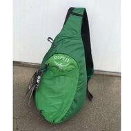 美國 Osprey 綠色防潑水牛津布 Daylite Sling 6L 多功能 單咩袋
