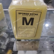 Box sponge filter media m