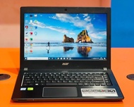 Laptop Acer Aspire E5-475G Core i5 Gen7 Ram 8Gb Ssd 128Gb 14" 