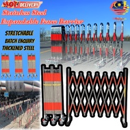 【3M/6M/10M】Stainless Steel Expandable Fence Barrier Stainless Steel Safety Fence  Barrier Gate