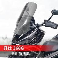 Zontes 368G Accessories Suitable for Shengshi 368G Modified Heightened Windshield Motorcycle 368G Wi