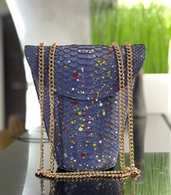 蟒蛇皮包 蛇皮包 蟒蛇皮手拿包