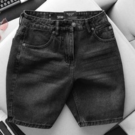 Men's Jean Shorts, Lightweight Elastic Shorts Above the Knee
