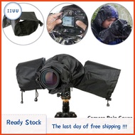 IIUU แบบพกพาได้ กันฝุ่นกันฝุ่น สำหรับ SONY DSLR ตัวป้องกันเลนส์กล้อง เสื้อกันฝนติดกล้อง ผ้าคลุมกันฝน