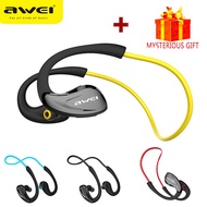 Awei Sport Earpiece Cordless Auriculares Wireless Headphone Headset Bluetooth In-ear Earphone Blutooth For Your Ear Phone Earbud