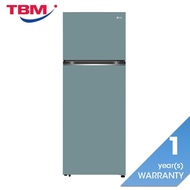[Klang Valley Delivery Only] LG GN-B452PMFK 2 Doors Fridge 461L Smart Inverter Linear Cooling Nature