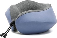 GIENEX Travel Pillow - Memory Foam Neck Pillow Support Pillow, Support Cushion U Shaped Portable Travel Pillow for Kids Adults Aircraft Car Train Office