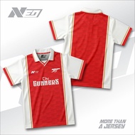 NeoSport | ARSENAL THE GUNNERS FANTASY RETRO JERSEY | VINTAGE JERSEY | FOOTBALL JERSEY | CASUAL JERS