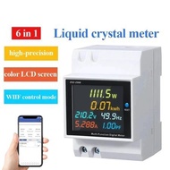 D52-2066 multi-function power meter displays clearly