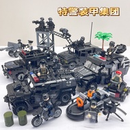 ของเล่นบล็อกการ์ตูนสำหรับเด็กชายวัย 10-14 ปี เล่นกับโมเดลรถถัง VT-4 ของเล่นเสริมศักยภาพสำหรับวันเกิด