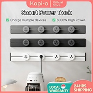 [SG] Upgraded Power Track Wall Power Track Socket Universal Outlet Adapter For Office Home Kitchen