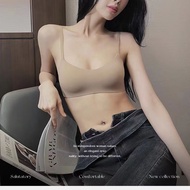 Love Angel เสื้อชั้นในไร้โครงแบบบางสำหรับหน้าอกเล็กไม่มีโครง ดันทรงและเสื้อชั้นในด้านหลังสวยงาม