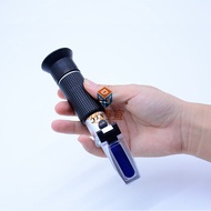 Refractometer Pegang Tangan Perdagangan Luar Negeri Meter Gula Penguji Kemanisan Buah Skala Baume Me